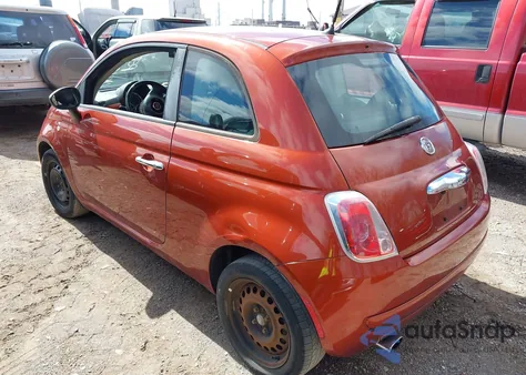 2012 Fiat 500 Pop z USA, uszkodzony, nr VIN 3C3CFFAR7CT313635